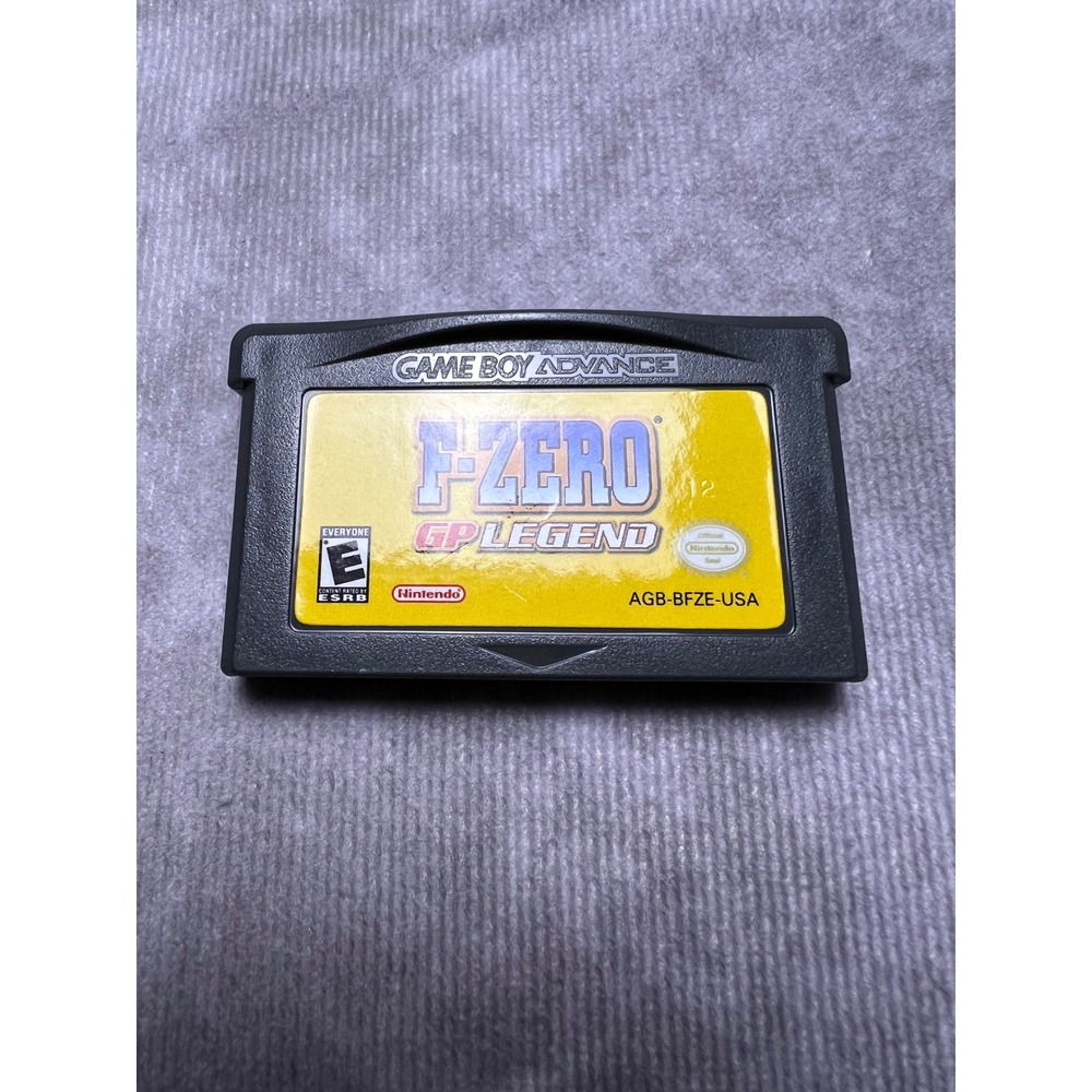 Nintendo F-Zero GP Legend Game Boy Advance Unisex Gray Authentic Racing Game
